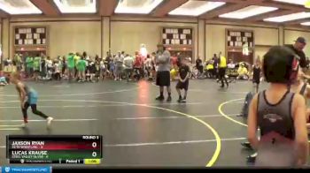 46 lbs Round 3 (6 Team) - Lucas Krause, Steel Valley Silver vs Jaxson Ryan, Elite Wrestling