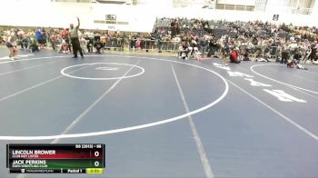 66 lbs Champ. Round 2 - Lincoln Brower, Club Not Listed vs Jack Perkins, Eden Wrestling Club
