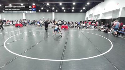 100 lbs Connor Woosencraft, Wisconsin Blue vs Dustin Alvarado, Team Colorado FS