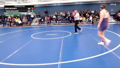 157 lbs Champ. Round 2 - Zach Ballante, South Dakota State vs Reed McCarty, New Mexico Highlands