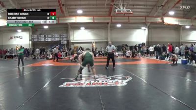 184 lbs Quarterfinal - Brady Schuh, UW Parkside vs Tristian Green, Bellarmine