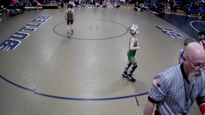 37-44 lbs Round 4 - Troy Haugen, Beaver Bobcats vs Weston Funkhouser, Elizabeth Forward