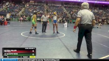 145 lbs Cons. Round 2 - Ay`Seante Ross, Laney vs Alyssa Miller, Pine Forest