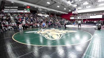 150 lbs Cons. Round 4 - Dylan Van Doren, Tamalpais vs Adrian Carmargo, El Cerrito