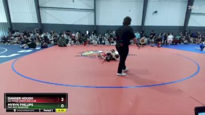 62 lbs Round 1 - Myryn Phillips, Mat Rats Rebooted vs Danger Hough, All-Phase Wrestling Club