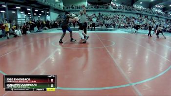 165 lbs Champ. Round 2 - Benjamin Ogunmekan, Agape Wrestling Club-AA vs Jobe Ennenbach, Eierman Elite Wrestling Club-AA