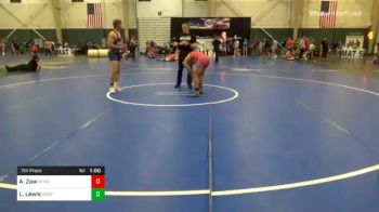 170 lbs 7th Place - Armstrong Zaw, Greeley Central vs Levi Lewis, Western Edge Wrestling Club