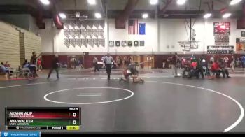 128 lbs Round 5 - Akahai Alip, Cimarron Memorial vs Ava Walker, Faith Lutheran