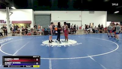 250 lbs Semis & 3rd Wb (16 Team) - Darrell Bibbs, Illinois vs Robert Bowers, Ohio Grey