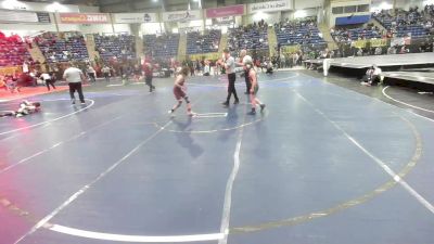 85 lbs Consi Of 8 #2 - Wyatt Booth, Loma Cowboys vs Brycen Behil, Sargent Farmers