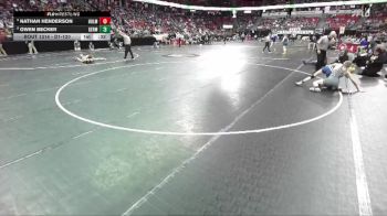 D1-120 lbs Cons. Semi - Owen Becker, Germantown vs Nathan Henderson, Holmen