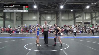 165 lbs Quarterfinal - Lucy Bircher, Kansas City WC vs Brooklyn Carillo, Winfield