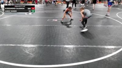 72 lbs Round 2 - Alessandro Calderon, Richmond Hill Wrestling Club vs James Tanner, SCSOW