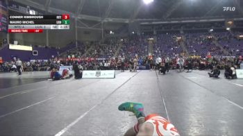 141 lbs Semis & 3rd Wb (16 Team) - Mauro Michel, Life University vs Conner Kimbrough, Indiana Tech