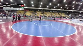 138 lbs 7th Place Match - Cante White Bull, Tatanka Tuff vs Dora Bonen, Mobridge AAU Wrestling