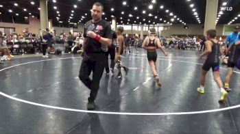 90 lbs Round 3 (6 Team) - Logan Wilcox, Moyer Elite vs Mike Hinson, Rabbit WC