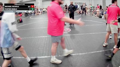 215 lbs Round 2 (4 Team) - Porter Ingels, Croatan vs Michael Nichols, MF Dynasty