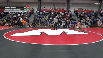125 lbs Semifinal - Nora Stoutner, Washington vs Makinzee Petre-King, Benton Community
