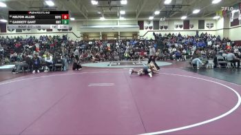 138 lbs Round 2 - Garrett Gant, Hinton vs Kelton Allen, North Polk