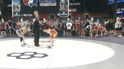 113 lbs Cons. Sub-rd Of 64 - Lewis Pfarr, Montana vs Bode Walker, South Dakota