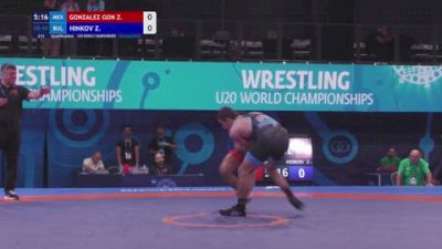 60 kg Qualif. - Zeus Gonzalez, Mexico vs Zhivko Hinkov, Bulgaria