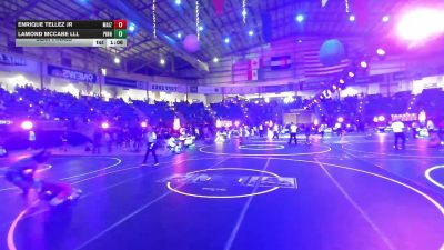 106 lbs Semifinal - Enrique Tellez Jr, Maize WC vs Lamond McCabe Lll, PINnacle