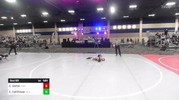 73 lbs Round Of 32 - Eli Gaitan, Threshold WC vs Elliot Colliflower, Inland Northwest TC