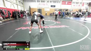 105 (107) Semifinal - Channey Schaad, Del Norte (Cresent City) vs Lynette Legados, Hayward