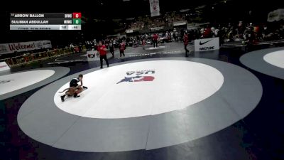 59 lbs Cons. Sub-semis - Arrow Ballon, Savage House Wrestling Club vs Suliman Abdullah, Mad Dawg Wrestling Club
