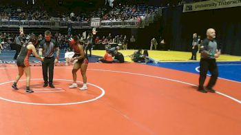 5A 125 lbs Cons. Round 1 - Ariana Henderson, Lubbock Coronado vs Kenley Morales, Burleson