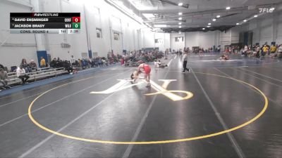 149 lbs Cons. Round 4 - Jackson Brady, Wilkes vs David Ensminger, Cortland State