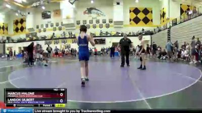 106 lbs Quarterfinal - Marcus Malone, Monrovia Youth Wrestling Club vs Landon Gilbert, New Castle Youth Wrestling Club