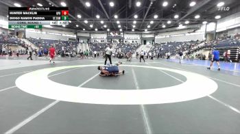 174 lbs Cons. Round 1 - Hunter Macklin, UNC Pembroke Unattached vs Diogo Ramos Padiha, St. Thomas University