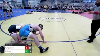 160 lbs Rr Rnd 3 - Andrew Reall, MetroWest United Black vs Gavin Cole, Escape The Rock