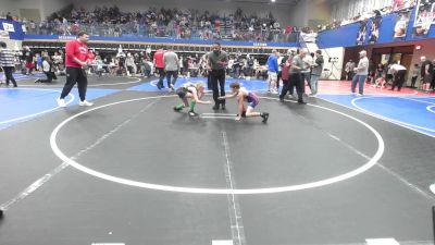 73 lbs Semifinal - Carter Herandy, Mcalester Youth Wrestling vs Isaac Anderson, Claremore Wrestling Club