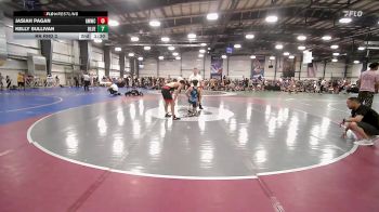 120 lbs Rr Rnd 2 - Jasiah Pagan, Gold Medal Wrestling Club - Easton vs Kelly Sullivan, Blue Wave