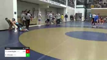 149 lbs Round Of 32 - Ty Linsenbigler, Lock Haven-Unattached vs Eric Shindel, Hofstra-Unattached