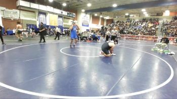 285 lbs Champ. Round 3 - CODY MERRILL, Gilroy vs Emiliano Gonzalez, Sonora (La Habra)