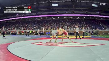 D3-144 lbs Cons. Round 3 - Bradyn Curtis, Frankenmuth vs Carter Foster, Leslie