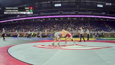 D3-144 lbs Cons. Round 3 - Bradyn Curtis, Frankenmuth vs Carter Foster, Leslie