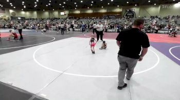 37 lbs Quarterfinal - Amelia Stanley, Legacy Elite vs Easton Carroll, Carson Bulldogs