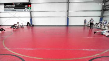 170 lbs Rr Rnd 1 - Carter Durst, All-American Wrestling Club HS vs Ewan Olson, Micky's Maniacs White