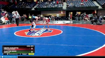 6A-113 lbs Cons. Semi - Clayton Hicks, Brunswick vs Heath Augustyn, Woodward Academy