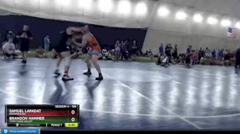 185 lbs Cons. Round 1 - Brandon Hammer, Tippecanoe Valley vs Samuel Lapadat, Brownsburg