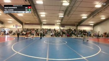 190 lbs Cons. Round 2 - Adan Navarrete, Laramie vs Tell Caster, Tongue River