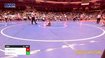 49 lbs Quarterfinal - Kristopher Henry, Powerhouse Wrestling vs David J Villa III, Southwest Stallions WC