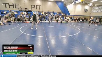 79-86 lbs Round 1 - Sawyer Eriksson, Aviator Wrestling Club vs Easton Morgan, Wasatch Wrestling Club