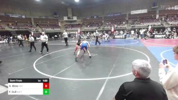 102 lbs Semifinal - Kyle Blow, Pikes Peak Warriors vs Forest Dull, Mattime