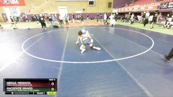 95 lbs 5th Place Match - Mackenzie Graves, Threestyle Wrestling Of Oklahoma vs Abigail Mendoza, Texas Style Wrestling Club