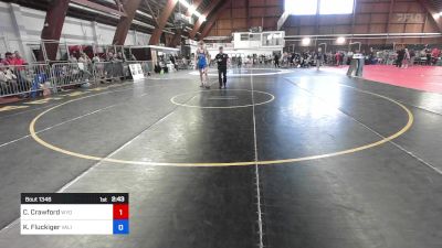 170 kg Quarterfinal - Christopher Crawford, Wyoming Seminary vs Kal-el Fluckiger, Valient College Prep